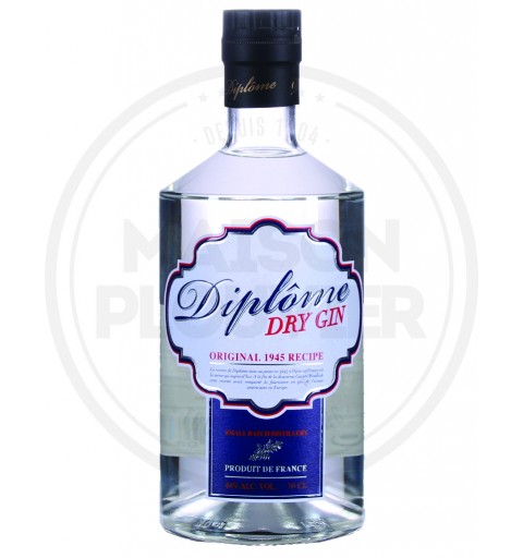 Gin Diplôme Dry 70 cl (44°)