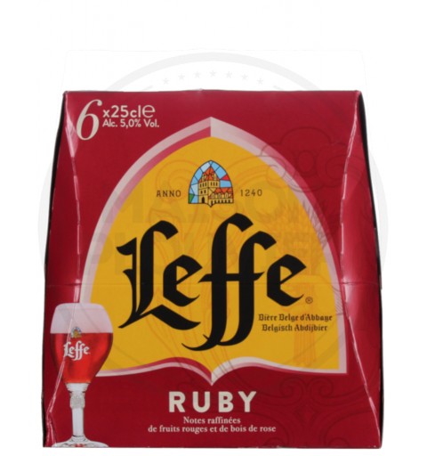 Pack Leffe Ruby 25 cl