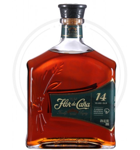 Rhum Flor de Cana 14 ans 70...